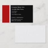 Moderne Visitekaartjes (Voorkant / Achterkant)