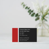 Moderne Visitekaartjes (Staand voorkant)