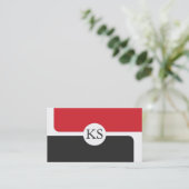 Moderne Visitekaartjes (Staand voorkant)