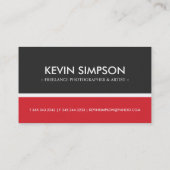 Moderne Visitekaartjes (Achterkant)