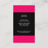 Moderne Visitekaartjes (Achterkant)