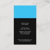 Moderne Visitekaartjes (Achterkant)