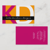 Moderne Visitekaartjes (Voorkant / Achterkant)