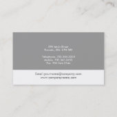 Moderne Visitekaartjes (Achterkant)