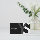 Moderne Visitekaartjes (Staand voorkant)