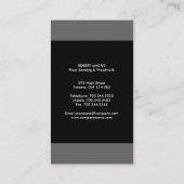 Moderne Visitekaartjes (Achterkant)