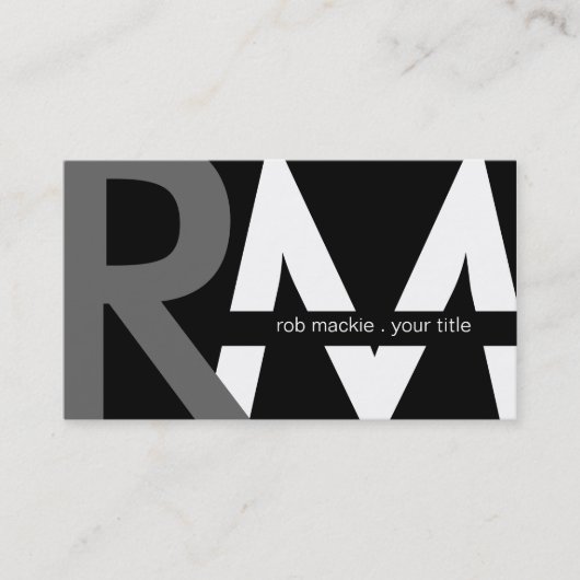 Moderne Visitekaartjes (Voorkant)