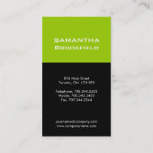 Moderne Visitekaartjes (Achterkant)