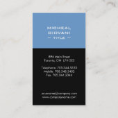 Moderne Visitekaartjes (Achterkant)