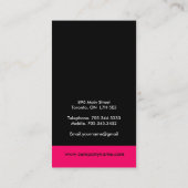 Moderne Visitekaartjes (Achterkant)