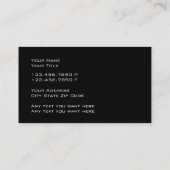 Moderne Visitekaartjes (Achterkant)