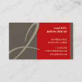 Moderne visitekaartjes (Achterkant)