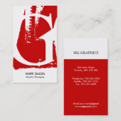 Moderne Visitekaartjes (Voorkant / Achterkant)