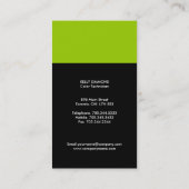 Moderne Visitekaartjes (Achterkant)