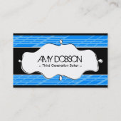 Moderne Visitekaartjes in bakkerijen (Achterkant)