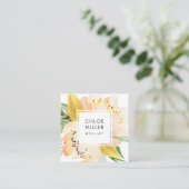 Moderne Visitekaartjes met platte pekeltjes (Staand voorkant)