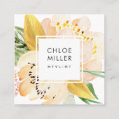 Moderne Visitekaartjes met platte pekeltjes (Voorkant)