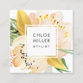 Moderne Visitekaartjes met platte pekeltjes