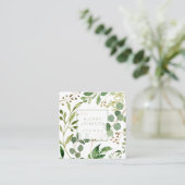 Moderne Visitekaartjes op het voorjaarsplein in Gr (Staand voorkant)