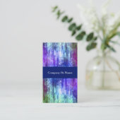 Moderne Visitekaartjes op monogram (Staand voorkant)