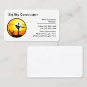 Moderne Visitekaartjes Sjabloon (Voorkant / Achterkant)