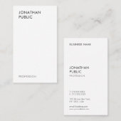 Moderne visitekaartjes Trendy Elegant Professional (Voorkant / Achterkant)