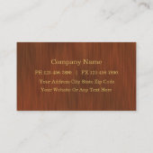 Moderne Visitekaartjes van advocaten (Achterkant)