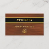 Moderne Visitekaartjes van advocaten (Voorkant)
