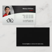 Moderne Visitekaartjes van onroerend goed | Realto (Voorkant / Achterkant)