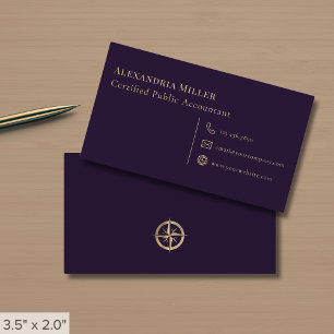 Moderne Visitekaartjes voor accountants