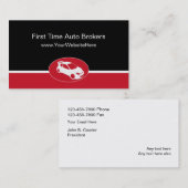 Moderne Visitekaartjes voor automatische tussenper (Voorkant / Achterkant)