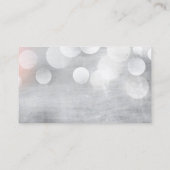 Moderne Visitekaartjes voor blauwe lint Afsprakenkaartje (Achterkant)