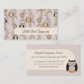 Moderne Visitekaartjes voor dagzorg (Voorkant / Achterkant)