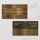 Moderne Visitekaartjes voor de bouw (Voorkant / Achterkant)