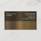 Moderne Visitekaartjes voor de bouw (Achterkant)