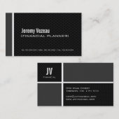 Moderne Visitekaartjes voor financiële planning (Voorkant / Achterkant)