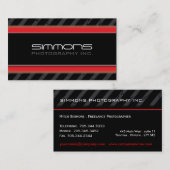 Moderne Visitekaartjes voor fotografie (Voorkant / Achterkant)