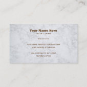 Moderne Visitekaartjes voor het schoonmaken van ma (Achterkant)