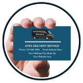 Moderne Visitekaartjes voor Leveringsservice