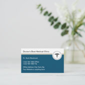 Moderne Visitekaartjes voor medische Kantoor (Staand voorkant)