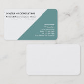 Moderne Visitekaartjes voor menselijk potentieel (Voorkant / Achterkant)