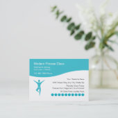 Moderne Visitekaartjes voor professionele geschikt Klantenkaartje (Staand voorkant)