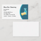 Moderne Visitekaartjes voor reiniging (Voorkant / Achterkant)