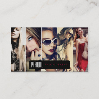 Moderne Visitekaartjes voor vijf fotografie
