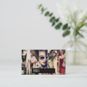 Moderne Visitekaartjes voor vijf fotografie (Staand voorkant)