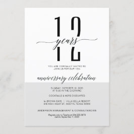 Moderne visitekaartjes voor zakelijke Jubilea Kaart