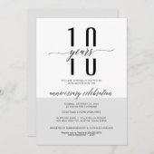 Moderne visitekaartjes voor zakelijke Jubilea Kaart (Voorkant / Achterkant)