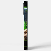 Moderne vistank, Initiaal met monogram Case-Mate iPhone Case (Achterkant / Links)