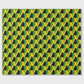 Moderne VLAG VAN JAMAICA Cadeaupapier (Vlak)