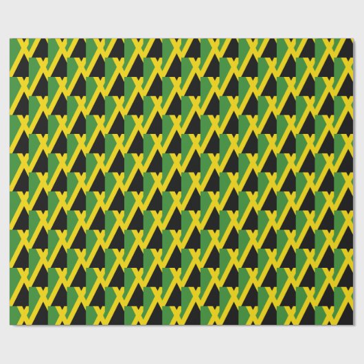 Moderne VLAG VAN JAMAICA Cadeaupapier (Vlak)